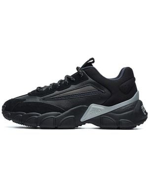 Fila Fashion Trainers Low-Top Running Shoes - Black