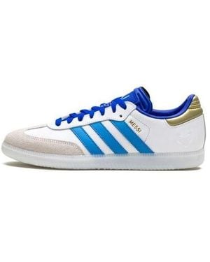 adidas X Lionel Messi Samba Indoor 'Spark Gen10S' - Blue