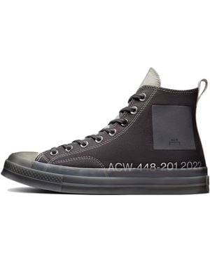 Converse A-Cold-Wall* X Chuck 70 High 'Pavement' - Black