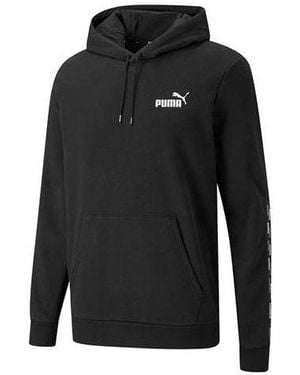 PUMA Power Tape Fl Logo Pullover Sports - Black