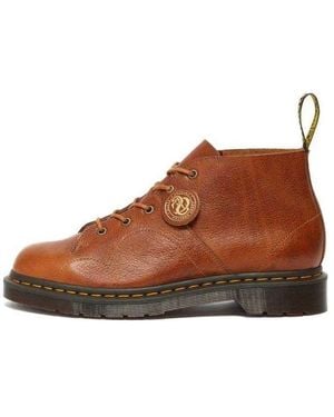 Dr. Martens Church Buckingham Martin Boots - Brown