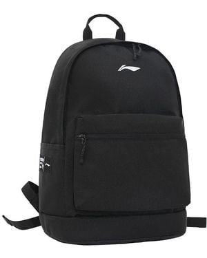 Li-ning Logo Backpack Large - Black
