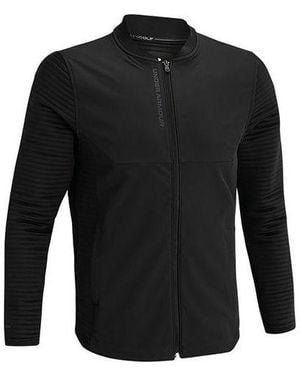 Under Armour Golf Sports Zipper Coat - Black