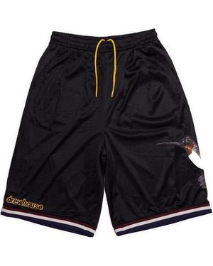 Drew House Hummingbirds Mesh Street Short - Black