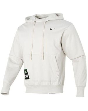 Nike Dri-Fit Logo Hoodie - White