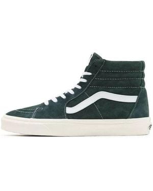 Vans Pig Suede Sk8-Hi Trainers - Green