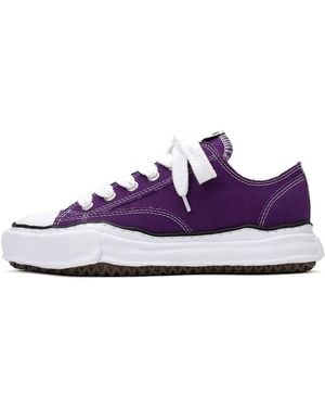 Maison Mihara Yasuhiro Peterson Og Sole Canvas Low - Purple