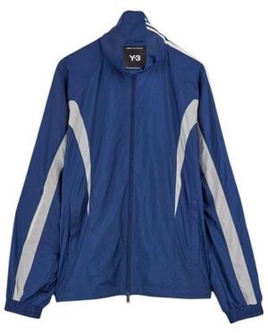 adidas X Y-3 3-Stripes Nylon Shell Jacket - Blue