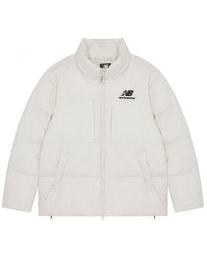 New Balance Short Down Jacket - White