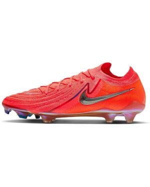 Nike Phantom Gx 2 Elite "Erling Haaland Force9" Fg Low-Top Soccer Cleats - Red
