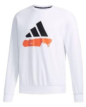 adidas O2 Swt Bos Casual Sports Pullover - White