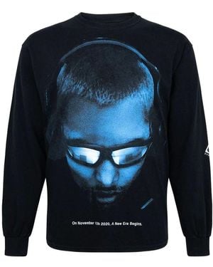 Travis Scott Cactus Jack Fw22 Corrupted Long-Sleeve T-Shirt - Blue