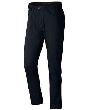 Nike Solid Colour Outdoor Golf Casual Long Trousers - Blue