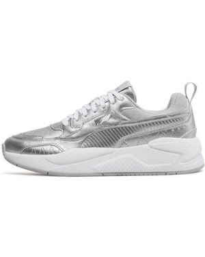 PUMA X-Ray2 Square Metallic Tum - White