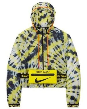 Nike (Wmns) Lab Tie-Dye Jacket 'Volt' - Yellow