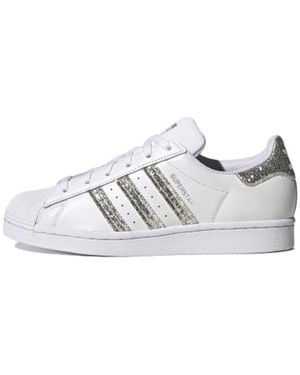 adidas (Wmns) Superstar 'Glitter' - White