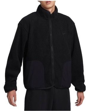 Nike Club+ Fleece Sherpa Winterized Jacket - Black
