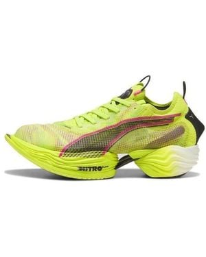 PUMA Fast-R Nitro Elite Running Shoes 'Solar' - Yellow