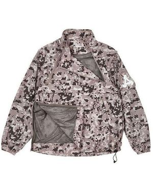 Palace Ss22 Zip Off Gilet Jacket - Gray