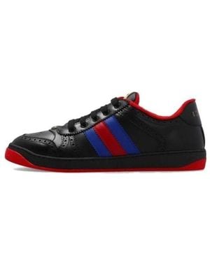 Gucci Screener Low-Top Trainers - Red