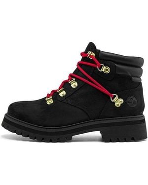 Timberland (Wmns) Holiday Luxe Waterproof Boot Nubuck' - Black