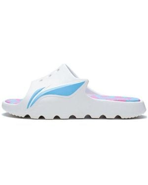 Li-ning Lnbb Slde Sports Slippers - Blue