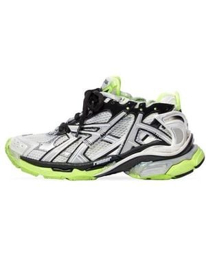 Neon green balenciaga runners hotsell