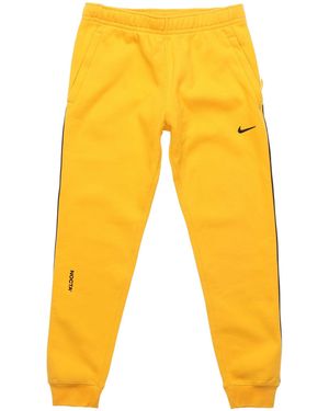 Nike X Nocta Drake Edging Fleece Long Pants Asia Sizing - Yellow