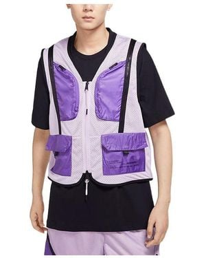 Nike 23 Engineered Utility Cargo Vest - Purple