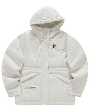 Fila (Wmns) Hooded Down Jacket - Metallic
