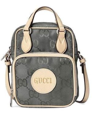 Gucci (Wmns) Logo Printing Off The Grid Backpack - Black