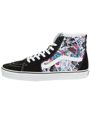 Vans Sk8-Hi 'Sticker Mash Up' - Blue