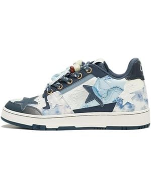 KAALIXTO Skateboarding Low 'Azure Dragon' - Blue