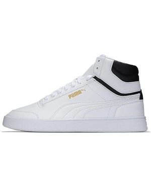 PUMA Shuffle Mid - White