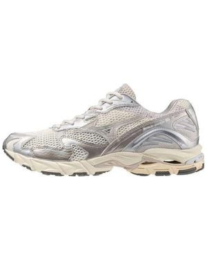 Mizuno Wave Rider 'Metallic Snow' - White