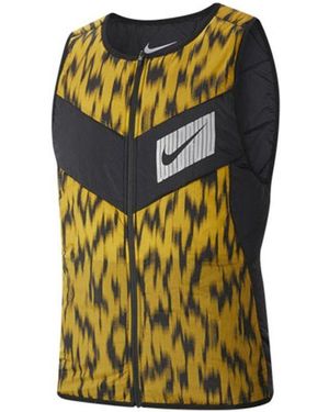 Nike Aerolayer Wild Run Running Sports Vest - Black