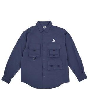 Nike Acg Dri-Fit Uv Devastation Trail Jacket - Blue