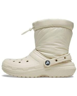 Crocs™ (Wmns) Classic Lined Neo Puff Boots - Metallic