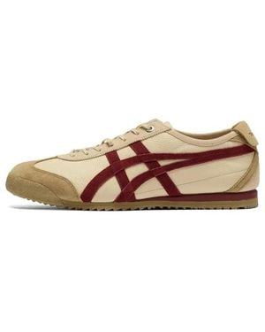 Onitsuka tiger mexico 66 burgundy tan on sale