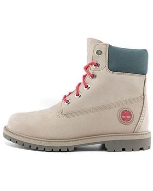 Timberland (Wmns) Heritage 6 Inch Boots Nubuck' - Gray