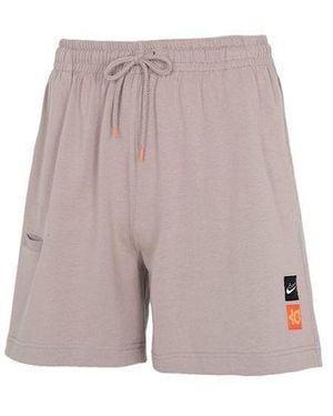 Nike Kd Durant Sports Training Knit Basketball Shorts - Purple