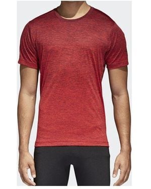 adidas Freelift Gradi Training Sports Short Sleeve - Red