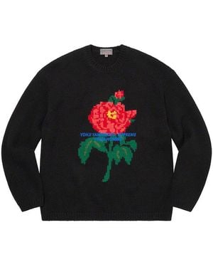 Supreme Fw20 Week 4 X Yohji Yamamoto Crossover Rose Flower Pattern - Green