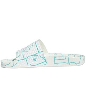 adidas Mark Gonzales X Shmoofoil Slide 'Allover Print' - Blue