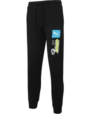 PUMA Logo International Sportswear Trousers - Black