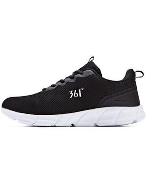 361 Degrees Casual Running Shoes - Black