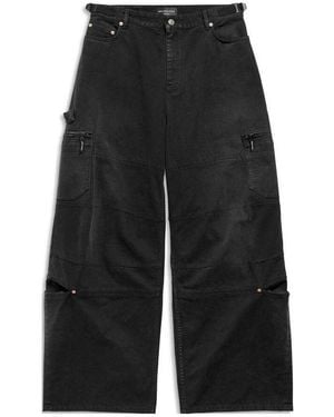 Balenciaga Cargo Trousers - Black