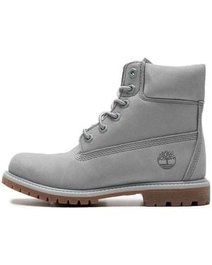 Timberland (Wmns) 50Th Anniversary Edition 6 Inch Waterproof Boots 'Light Nubuck' - Gray