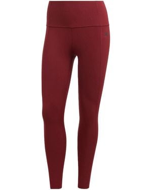adidas (Wmns) Optime Power 7/8 Leggings - Red
