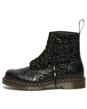 Dr. Martens Dr.Martens X Warner Bros 1460 Goonies Emboss Leather Lace Up Boots - Black
